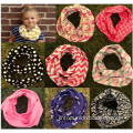 30 colors Infant Toddlers Wave Loop Chevron Infinity Scarves Baby Accessories 20*120cm baby cotton infinity scarf women